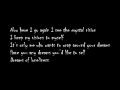 Gabrielle Aplin ft. Bastille - Dreams (lyrics) 
