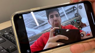 iPhone 11 front cam is BAD for selfies - looks fake.