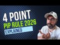 PIP 4 Point Rule EXPLAINED Simply What You NEED To Know