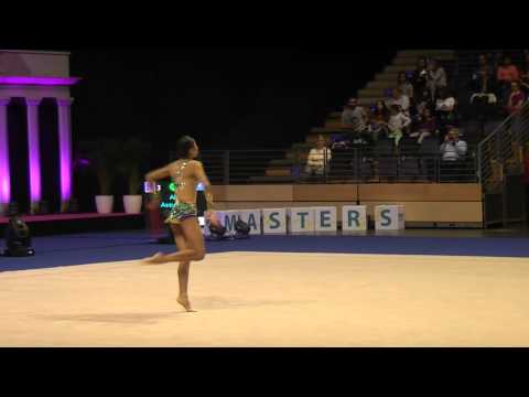 Berlin Masters 2014: Aliya Assymova with clubs