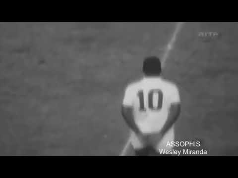 Reims 3x5 Santos - 07/06/1960 -  Coutinho faz hat-trick! Pelé 👑 faz um dos seus maiores golaços!