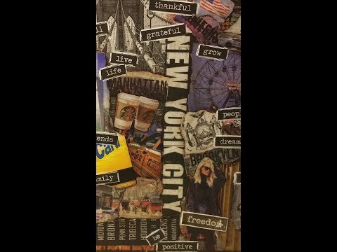 My Hometown “New York City” collage.