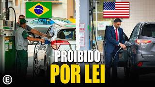 Por que é PROIBIDO abastecer o SEU carro no Brasil?!