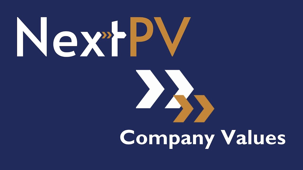 NextPV Services Company Values