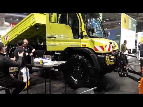 Agricultural Unimog at LAMMA 2019