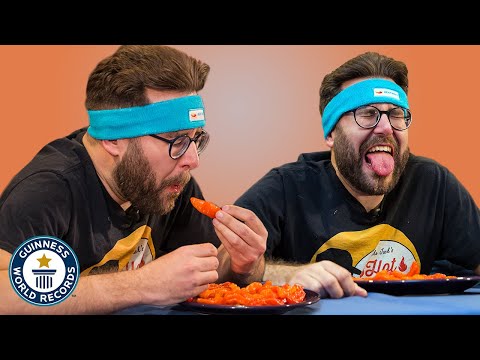 Guinness World Records and Mike Jack Eats Heat!