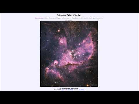 2020 December 01 - NGC 346: Star Forming Cluster in the SMC