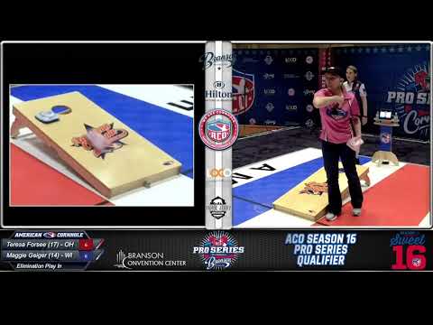 ACO PRO SERIES QUALIFIER: WORLD CHAMPION VS UPSTART- Maggie Geiger vs Teresa Forsee for shot at $20k