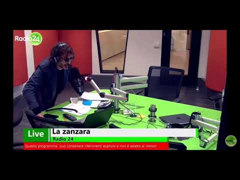 La Zanzara Radio 24 Cruciani-reazione epica, velocissimamente....