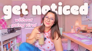 how to get seen online without going viral (for small business owners) 📱🎀 my honest tips + advice!