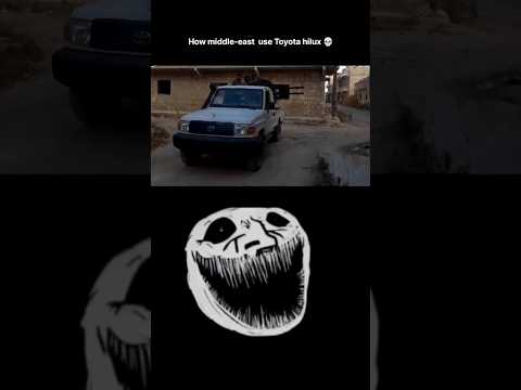 💀 hilux in other countries vs middle east 💀 #hilux