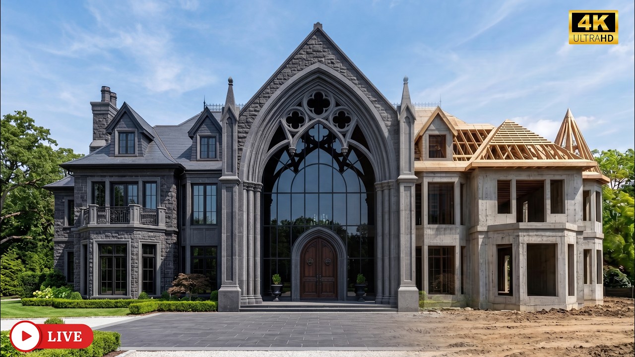 Luxury Home Tour & Modern Architecture 24/7 | Amazing House Design Marathon