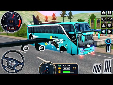 Flying Bus Driving 3D - Real Air Coach Jet X Bus Driver Indonesia Simulator - Android GamePlay #76