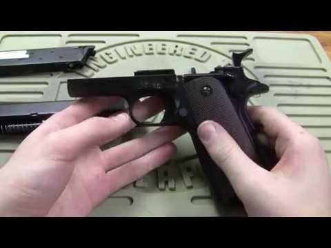 How to Clean and disassemble a M1911 (Airsoft GBB)