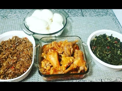 Sunday Dinner | Zambian Food | Nshima | Kapenta | Village Chicken |Chibwabwa