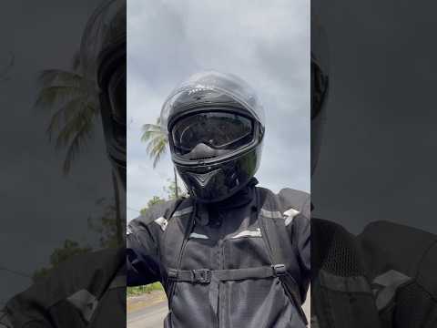 SMK Typhoon glossy black Size M on head #smkhelmets #smktyphoon #smk #typhoon