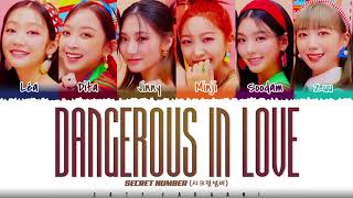 Download lagu [CORRECT] SECRET NUMBER - 'Dangerous in Love' Lyrics [Color Coded_Han_Rom_Eng] mp3