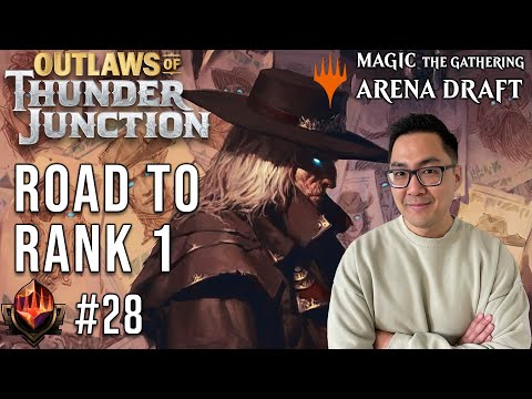 He's A Smooth Criminal | Mythic 28 | Road To Rank 1 | Outlaws Of Thunder Junction Draft | MTG Arena