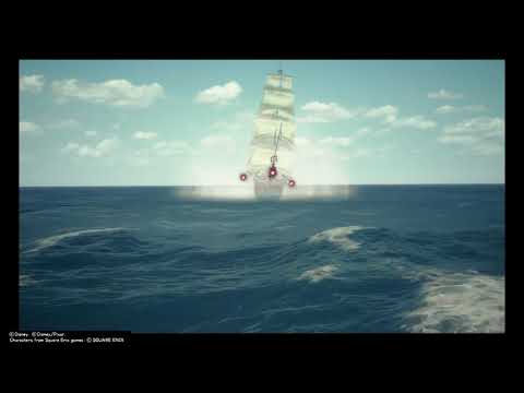 KINGDOM HEARTS Ⅲ -- Phantom Ship fleet and Treasure Ship