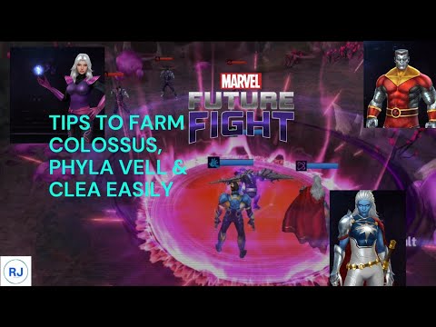 EASY WAY TO FARM COLOSSUS, PHYLA VELL & CLEA BIOS- Epic Quest Ally shifter- MARVEL FUTURE FIGHT