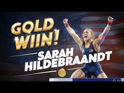 USA's Sarah Hildebrandt Dominates for Gold! Must-Watch Match 🥇"