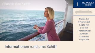 MS Amadea: Schiffsrundgang MS Amadea: Schiffsrundgang