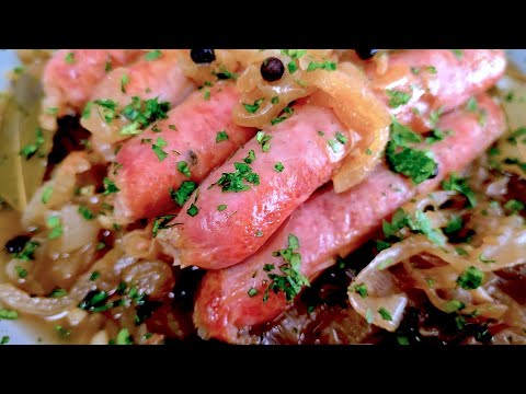 Sausages in White Wine (30-Minutes Spanish Meal) | Bruno Masfer