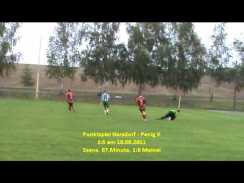Punktspiel Narsdorf - Penig II 2:6 am 18.09.2011