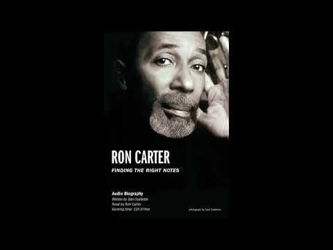 Finding the Right Notes Audiobook Sample - About Jazz & Hip Hop #roncarterbassist online metal music video by RON CARTER