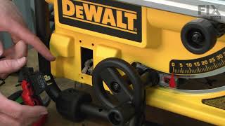 DeWALT Table Saw Repair - How to Replace the Switch