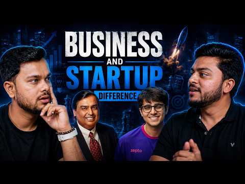 Startup vs Business: Nipun Jain Explains the Real Difference