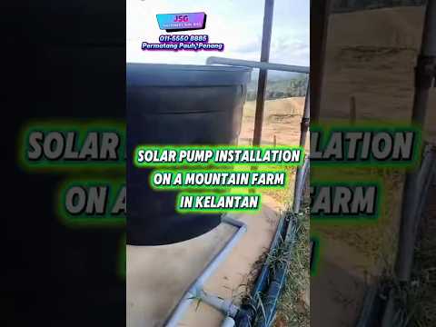 Installing the LEO 4LPY10.8-145-300-2200 Solar Borehole Pump 3HP 180L/M 145H