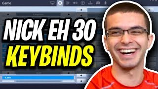 nick eh 30 fortnite settings and keybinds updated august 2018 - nick eh settings fortnite