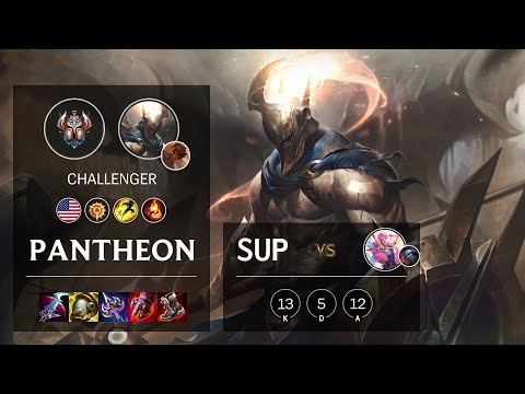 Pantheon Support vs Seraphine - NA Challenger Patch 11.7