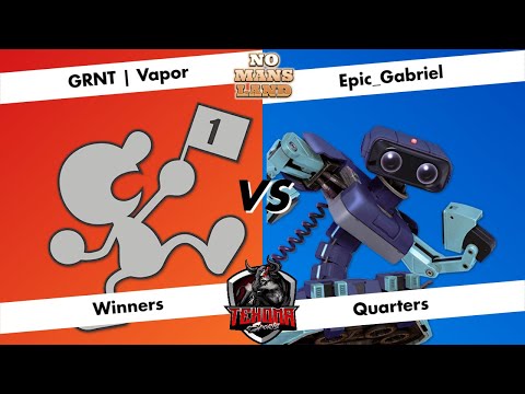 No Man's Land: Smash Ultimate Top 16 - Winners Quarters - Vapor Vs Epic_Gabriel