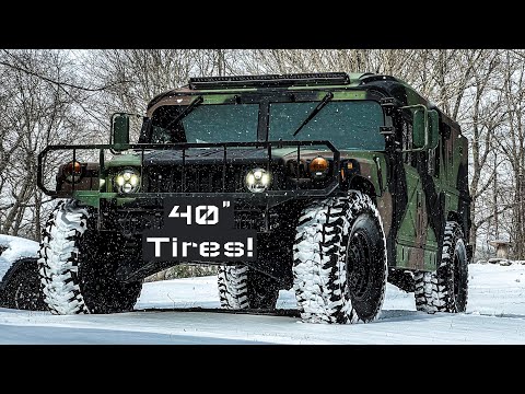 Putting 40s on our HMMWV! What should we do next!?