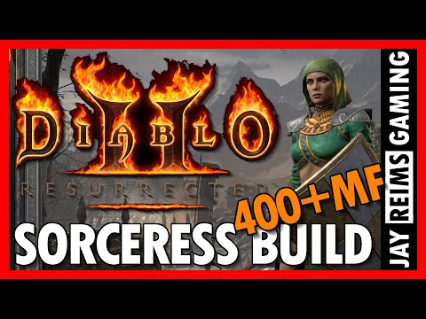 Blizzard Sorceress Build Over 400+ Magic Find Diablo 2 Resurrected