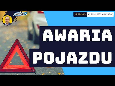 Twój pojazd uległ awarii na obszarze zabudowanym. Czy masz obowiązek włączyć światła awaryjne (2449)