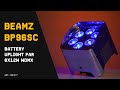 Video: beamZ Bbp96Sc Foco Led Up-Light con Batería 6 x 12W Rgbaw-Uv