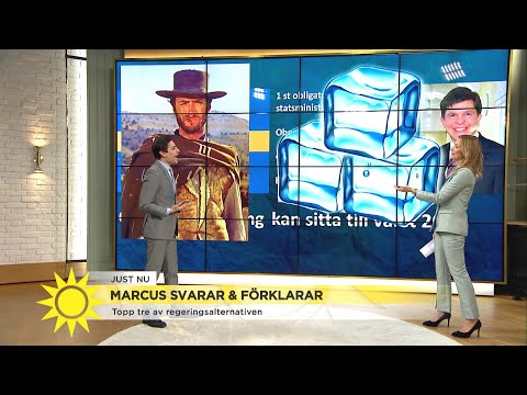 Marcus Oscarsson: "Man måste ha lite is i magen – lite mer Clint Eastwood i sv… - Nyhetsmorgon (TV4)