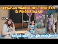 HEBOH KAWASAN WARUNG KOPI KONOKAN DI PINGGIR JALAN Banyak Orang Mampir Kesini Melepas Penat
