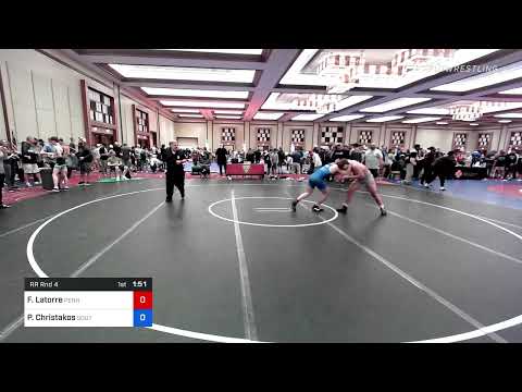 165 Lbs Rr Rnd 4 - Franco Latorre, Pennsylvania Vs Panagiotis Christakos, South Side Wrestling Clu