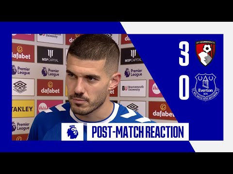 “NOT GOOD ENOUGH!" | Conor Coady reacts to Everton's defeat at AFC Bournemouth