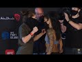 Sarah Moras Vs Vanessa Melo Weigh In Face Off UFC Fight Night Holloway Vs Kattar R WMMA