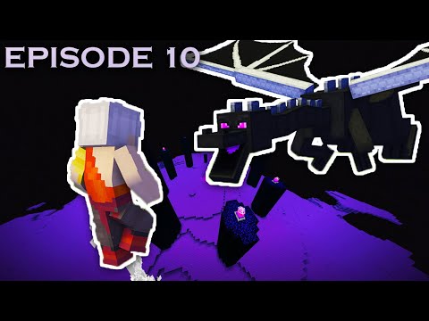 FIGHTING THE ENDER DRAGON!!! || Avatar Modded Minecraft Series Episode 10