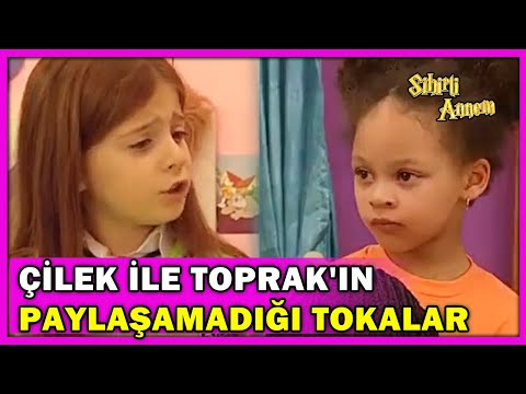 Çilek ile Toprak'ın Paylaşamadığı Tokalar! - Sihirli Annem Özel Klip