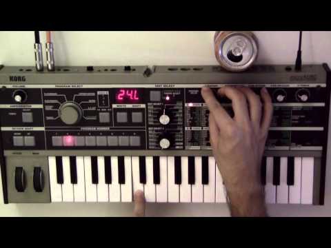 MicroKorg Sound Editing