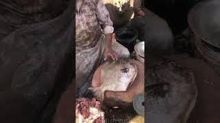 The Satisfying Rhythm of Big Fish Butchery. #fish  #shorts