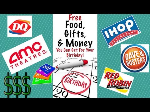 How to get free food, gifts and money for your...