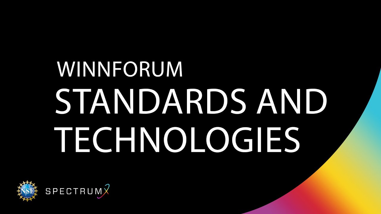 WInnForum Standards and Technologies for Government and Commercial Sharing within the CBRS Band - Virtual Interview with Andy Clegg